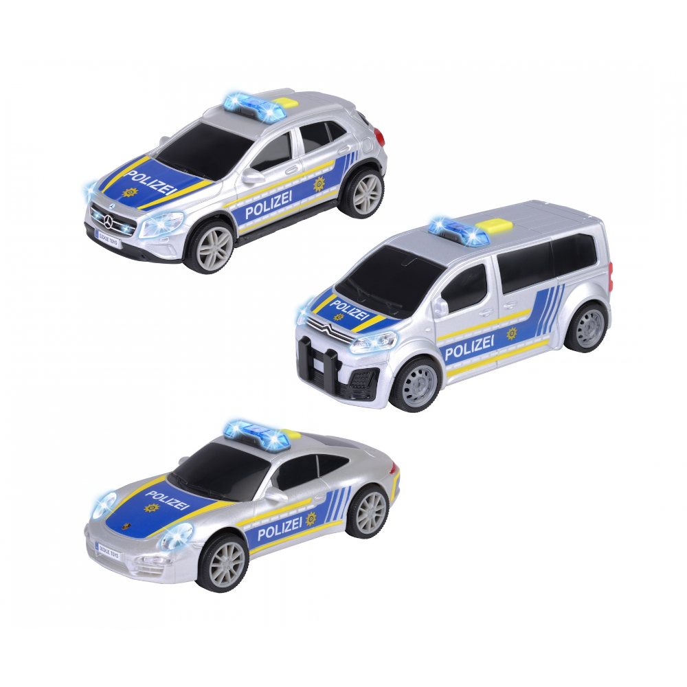 Dickie Police Unit, 3-sort.