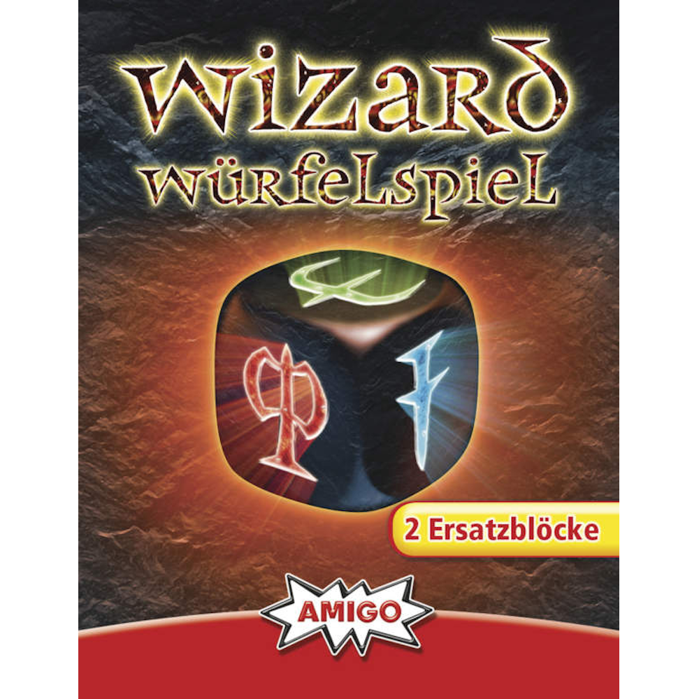 Wizard Würfelspiel Ersatzblöcke (2 Stück)