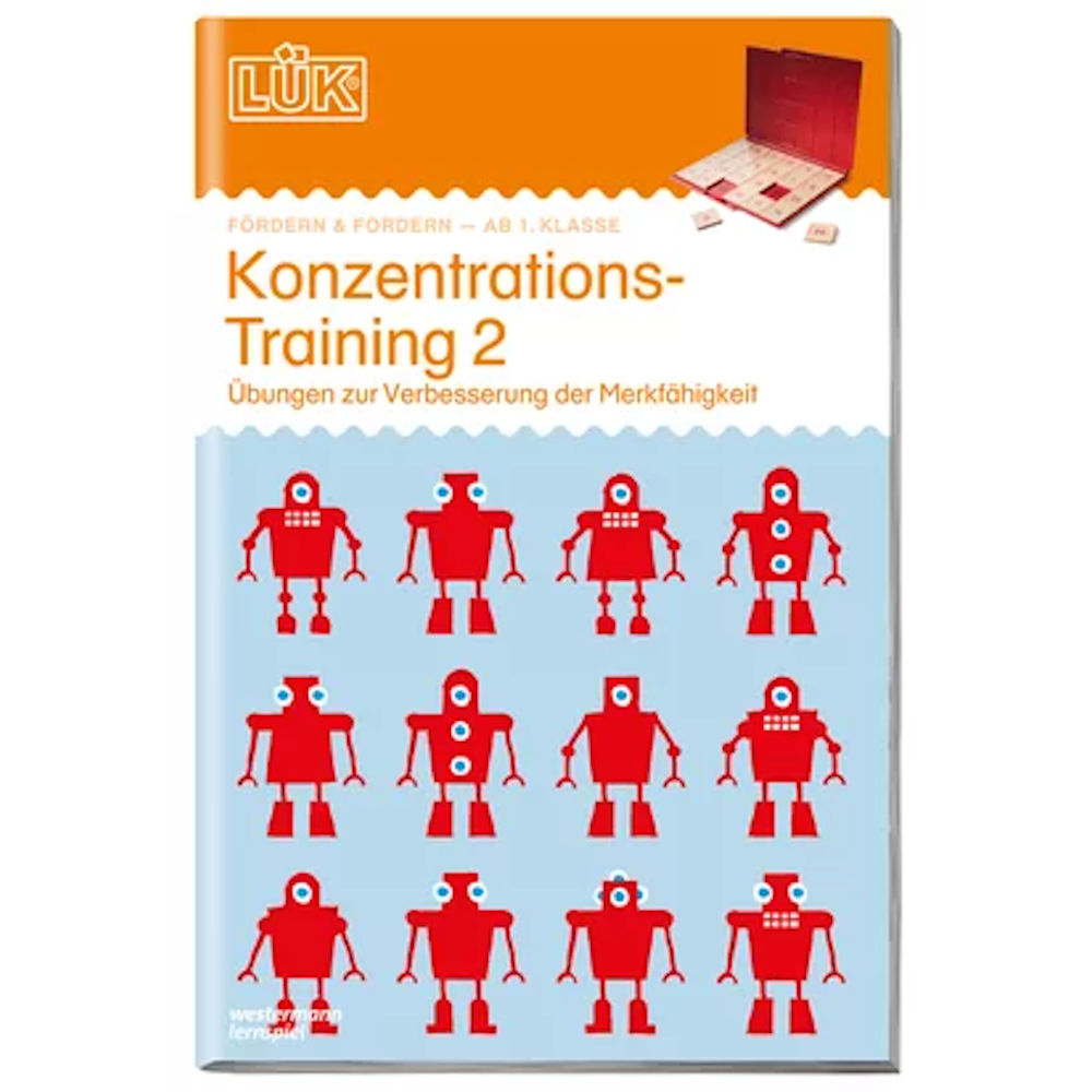 LÜK 1./2./3./4. - Fördern & Fordern Konzentrationstraining 2