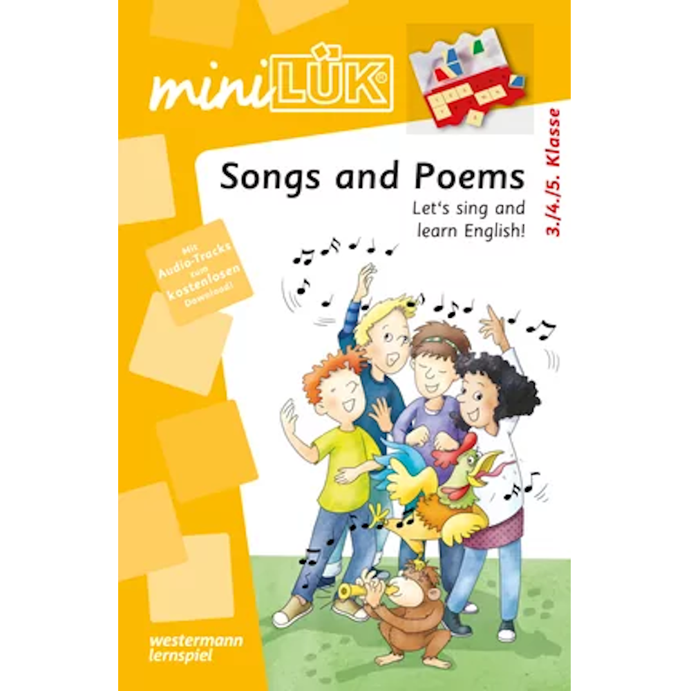 miniLÜK 3./4. Klasse - Englisch Songs and Poems