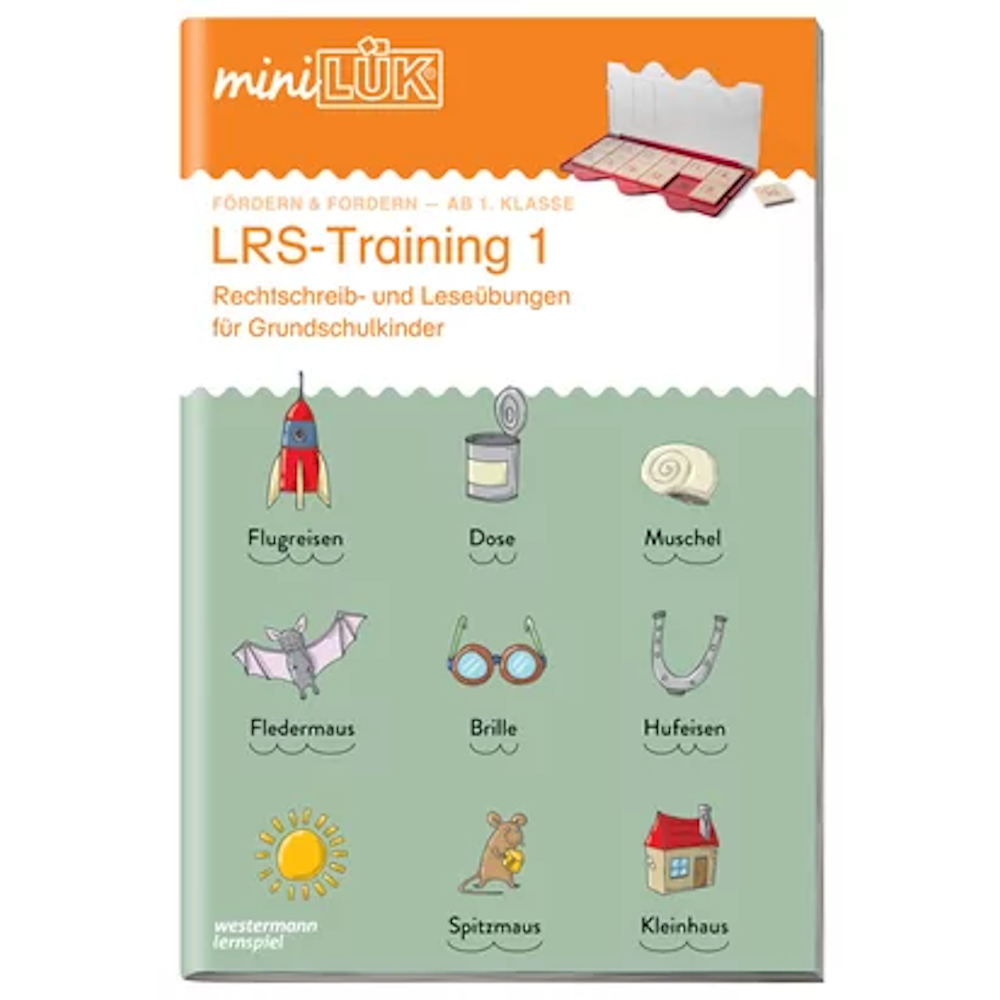 miniLÜK 1./2. Klasse - Deutsch LRS - Training 1