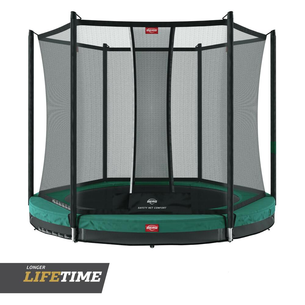 BERG Favorit InGround 330 Green + Safety Net Comfort