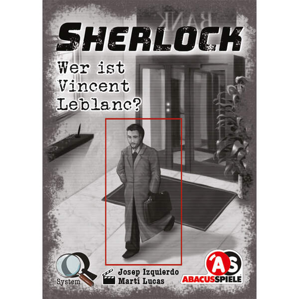 Sherlock-Wer ist Vincent Leblanc? Kartenspiel