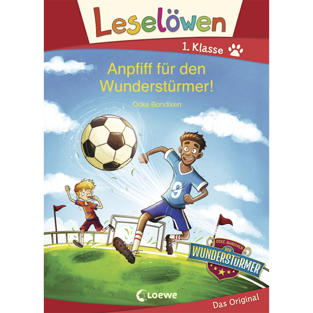 Leselöwen 1. Klasse - Anpfiff für den Wunderstürmer!