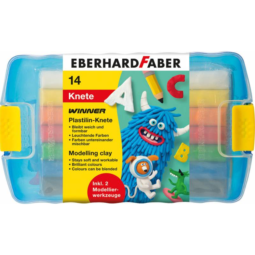 14-er Plastilin-Knete Winner