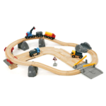 Brio Straßen & Schienen Steinverlade Set