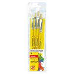 4-er Set Borstenpinsel