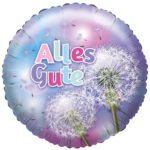 Folienballon Alles Gute Pusteblume