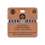 Recycling Armband Kleeblatt