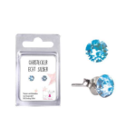 Ohrstecker Silber light turquoise