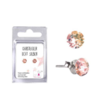 Ohrstecker Silber light rose