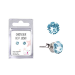 Ohrstecker Silber aquamarine