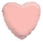 Folienballon Herz rose gold