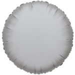 Folienballon Rund silber