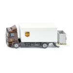 MAN LKW mit Kofferaufbau und Ladebordwand