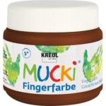 MUCKI Fingerfarbe 150 ml braun