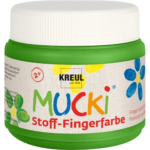 MUCKI Stoff-Fingerfarbe 150 ml grün