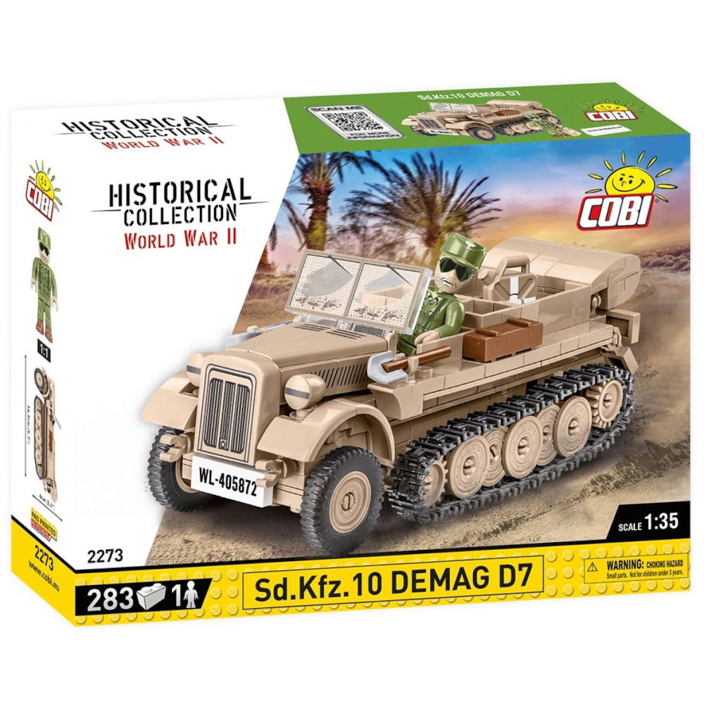 COBI 2273 1:35 Sd.Kfz 10 Demag D7