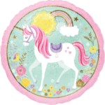 Standard Magical Unicorn Folienballon Rund