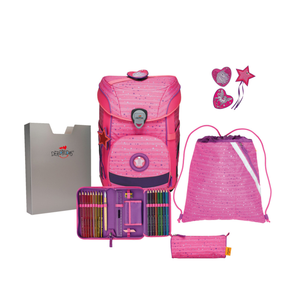 DerDieDas Ergoflex Easy 6-teilig Pretty Unicorn