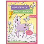 Mein schönstes buntes Malbuch. Einhörner