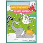 Mein schönstes buntes Malbuch. Zootiere