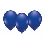8 Ballons blau