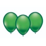 8 Ballons grün