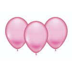 8 Ballons rosa