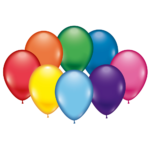 16 Ballons Home-Party-Mix Rainbow