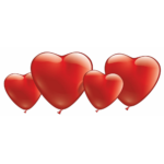 10 Herzballons
