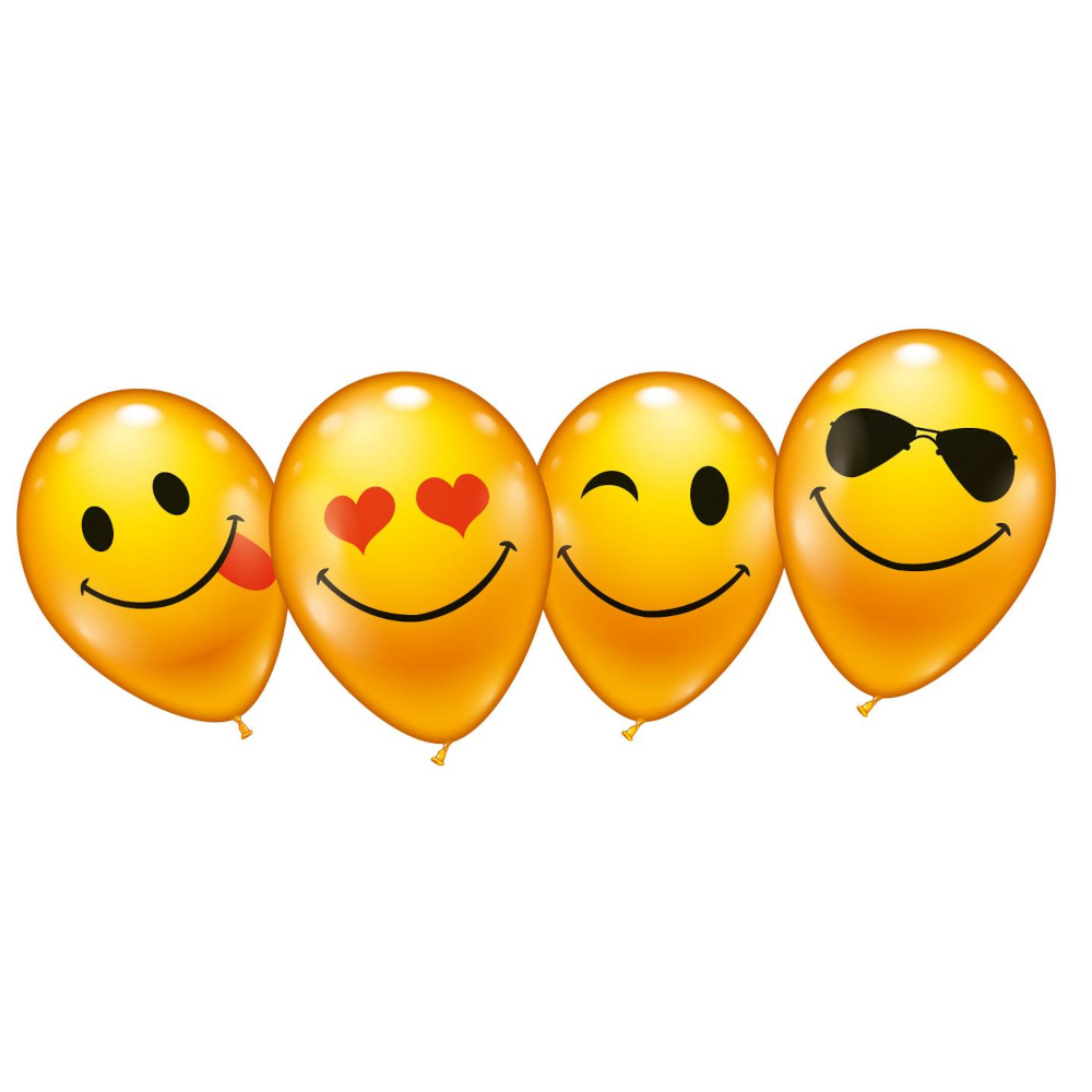 8 Ballons "What`s Smile"