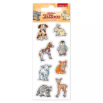 Glitter-Tattoo Tierbabys