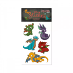 TapirElla Glitter-Sticker Süße Drachen