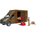 Bruder 02678 MB Sprinter UPS mit Fahrer und Zubehör