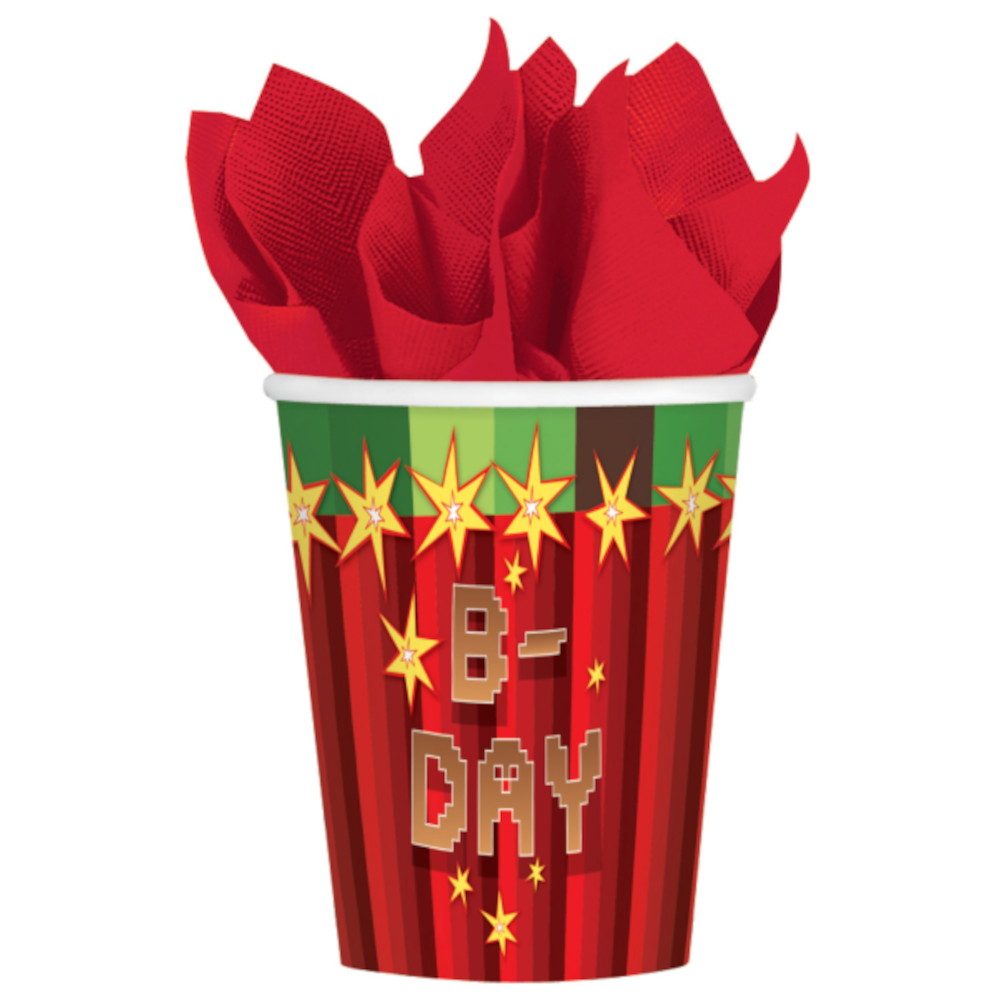 8 Becher TNT Party! Papier 250 ml