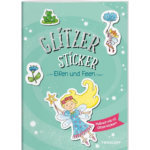Glitzer Sticker Malbuch. Elfen und Feen