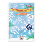 Trend MAGIC MOMENTS FENSTER-STICKER SCHNEEKRISTALLE 24-TEILIG