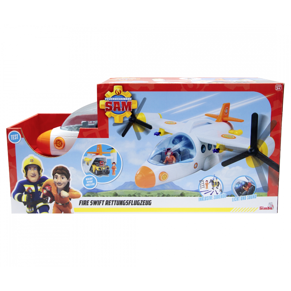 Feuerwehr Sam Fire Swift Rettungsflugzeug – Bild 2