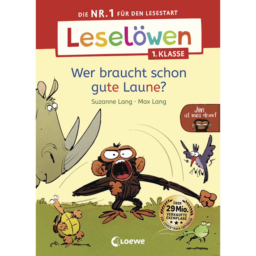 Leselöwen 1. Klasse - Jim ist mies drauf - Wer braucht schon gute Laune?
