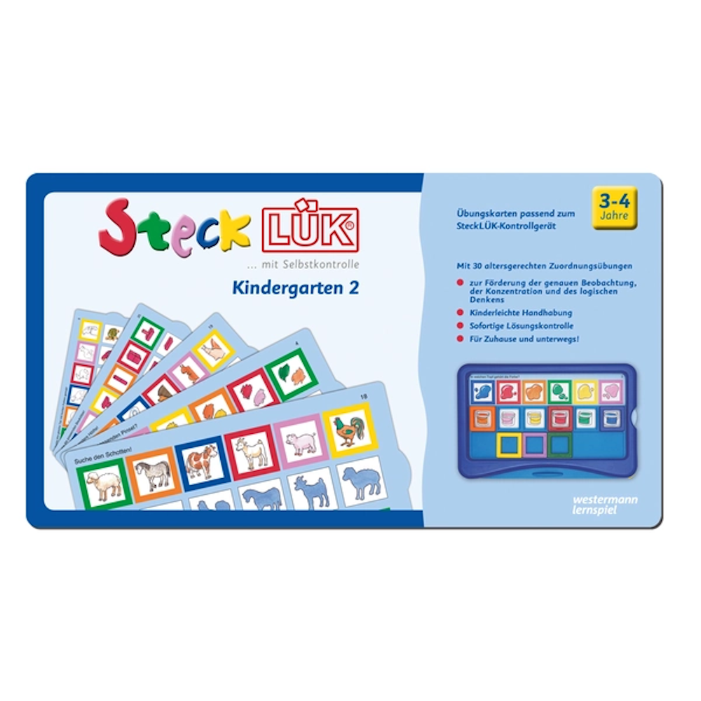 SteckLÜK Kindergarten 2 Alter 3 - 4