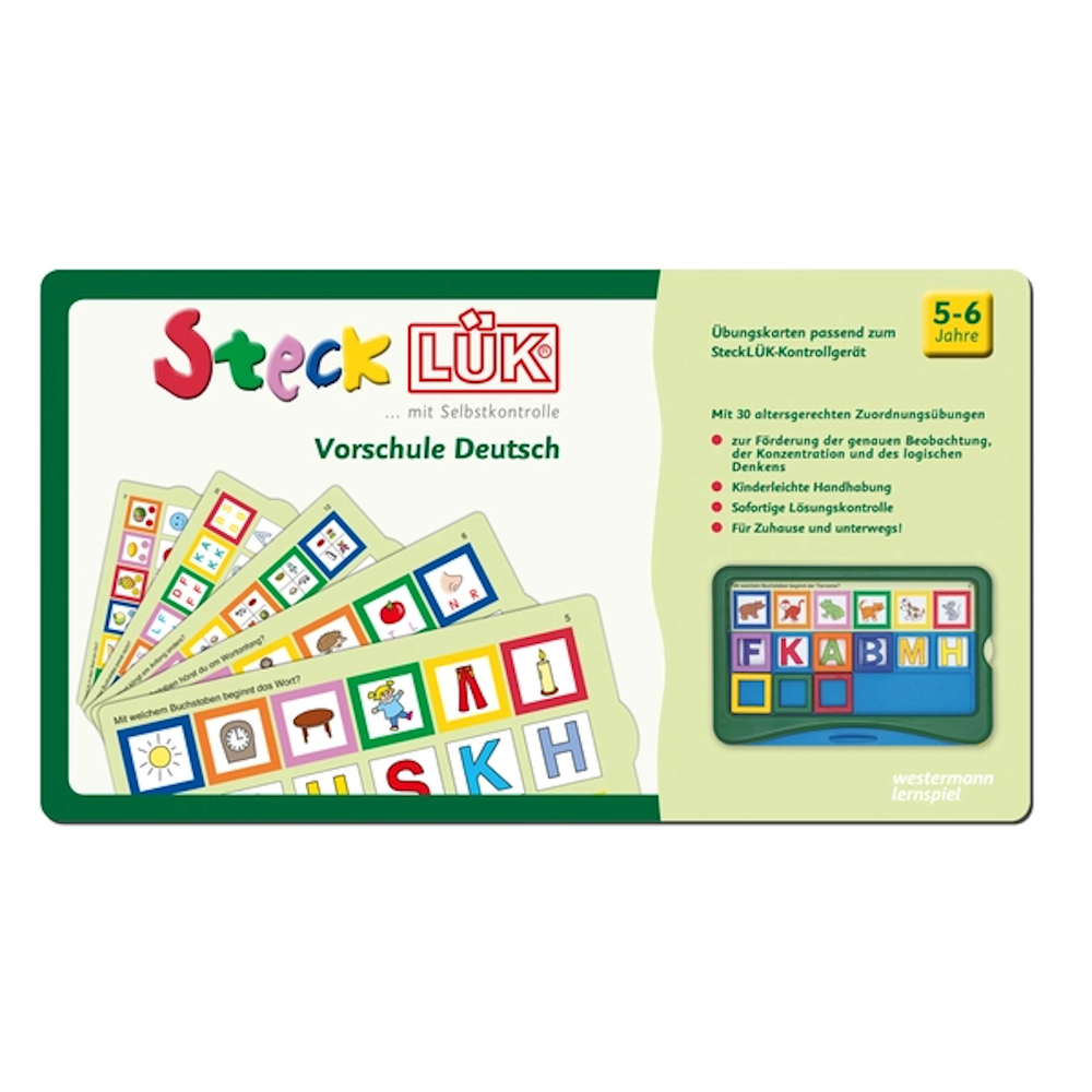 SteckLÜK Vorschule Deutsch Alter 5 - 6