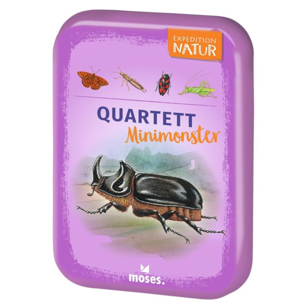 moses Expedition Natur Quartett Minimonster