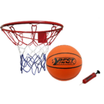 Best Basketball Set, Basketballkorb mit Basketball und Pumpe