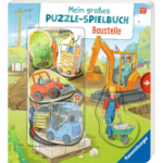 Mein großes Puzzle-Spielbuch: Baustelle