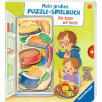 Mein großes Puzzle-Spielbuch: Das essen wir heute