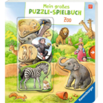 Mein großes Puzzle-Spielbuch: Zoo