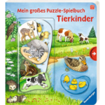 Mein großes Puzzle-Spielbuch: Tierkinder