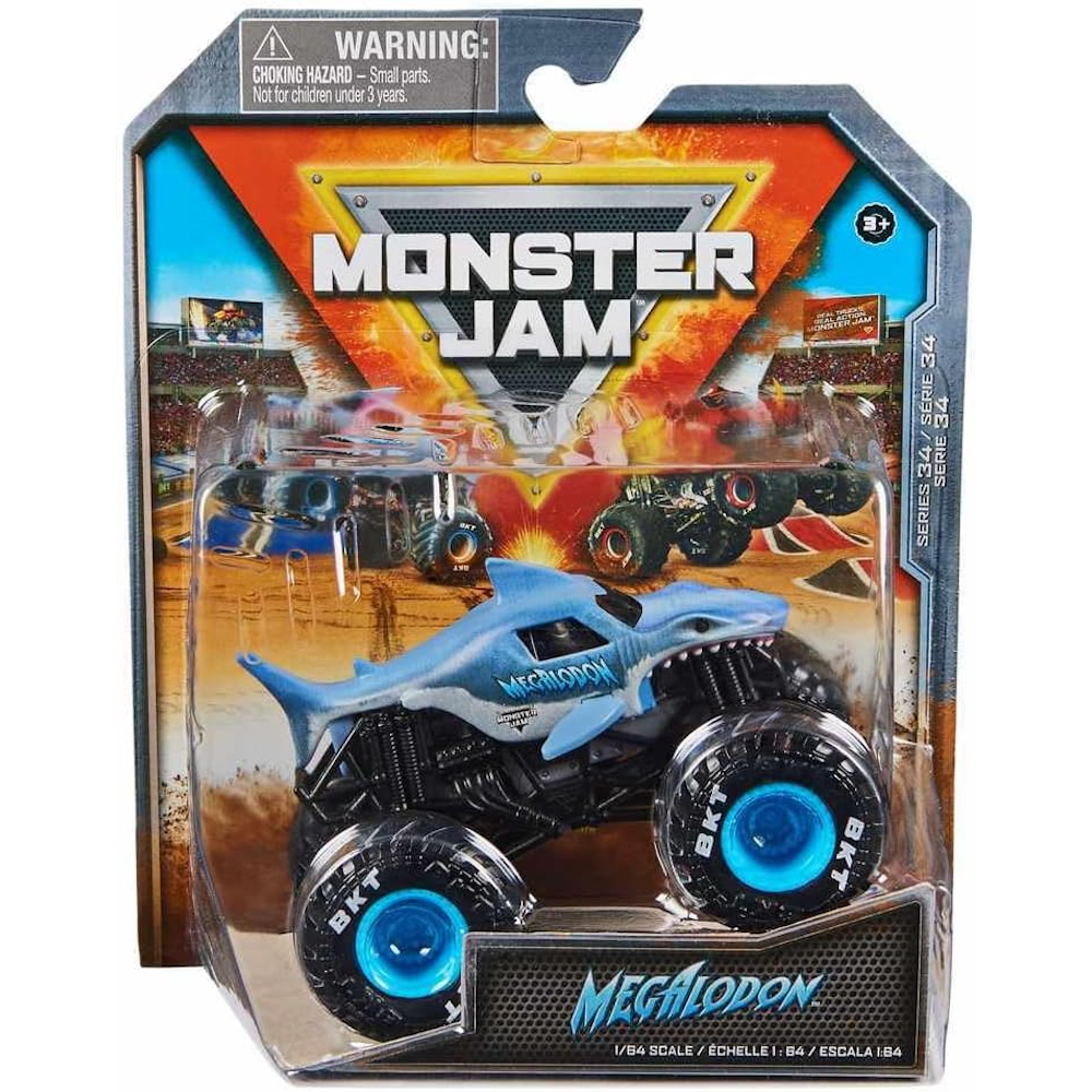 Monster Jam 1:64 Single Pack, 6-fach sortiert