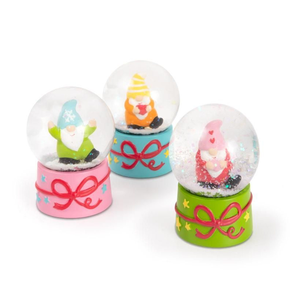 Trend MAGIC MOMENTS Wunsch-Glitzerkugeln Wichtel 4,5cm, 3-fach sortiert